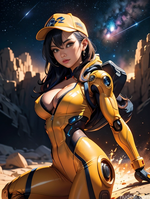 related ai porn images free for Detailed Powering Up Dark Lighting Jewelry Cleavage Stargazing Dynamic View Jumping Construction Worker Space Suit Cyborg Muscular Busty Girl