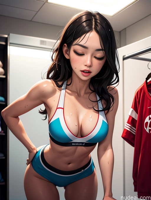 related ai porn images free for Woman + Man Two Busty Beautiful Oiled Body Perfect Body Perfect Boobs 18 Orgasm Ahegao Black Hair Straight White Crisp Anime Changing Room Front View Cheerleader Bright Lighting Detailed Cumshot