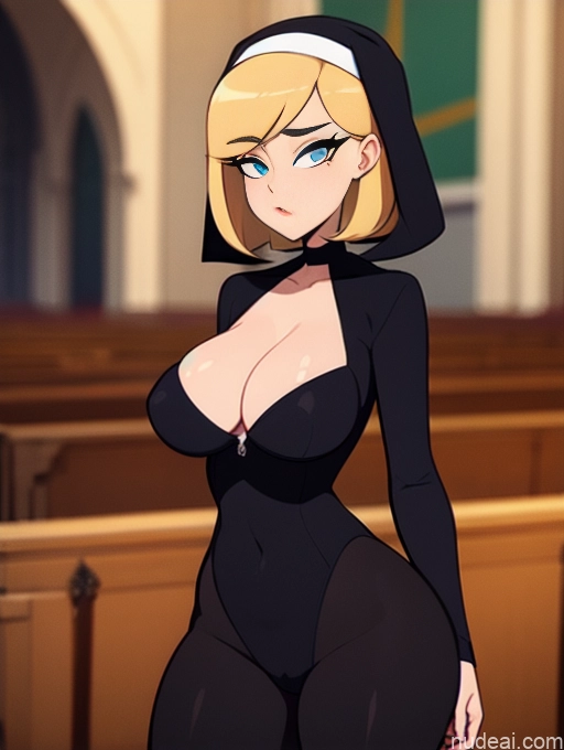 related ai porn images free for Lingerie Model Busty Perfect Boobs Beautiful Big Ass Thick Long Legs Tall Perfect Body 20s Serious German Church Goth Nun Bobcut Blonde