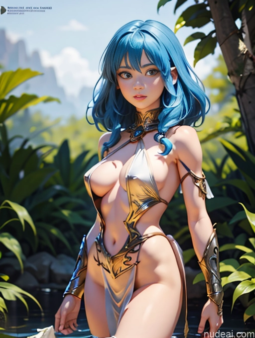 related ai porn images free for High Elf Archer \(golbin Slayer!\) Elf Outfit/Elf Bikini Curly Hair Of Love Art By Boris Vallejo Boris Vallejo Art Style AliceDV Blue Hair, Medium Hair